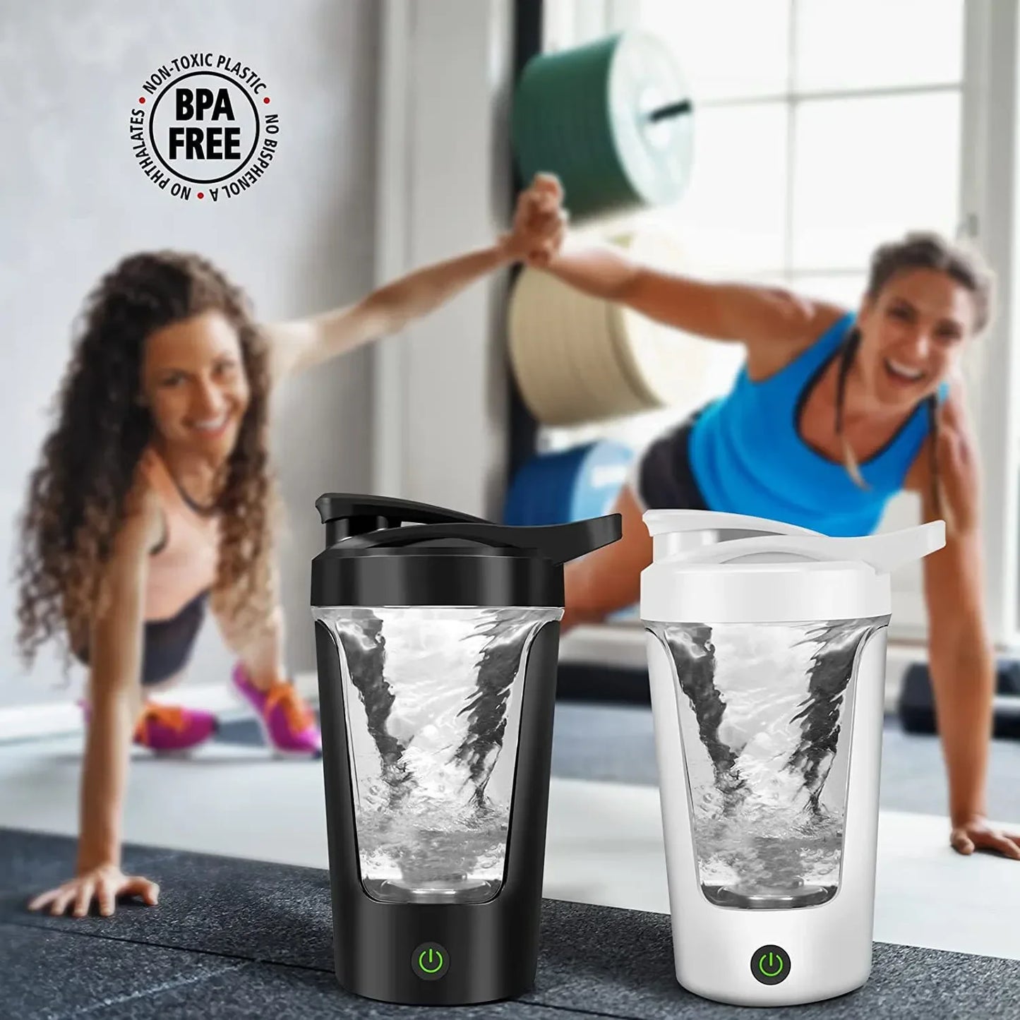 450Ml Blenders Cup Electric Mixing Cup Portable Protein Powder Shaker Bottle Mixer