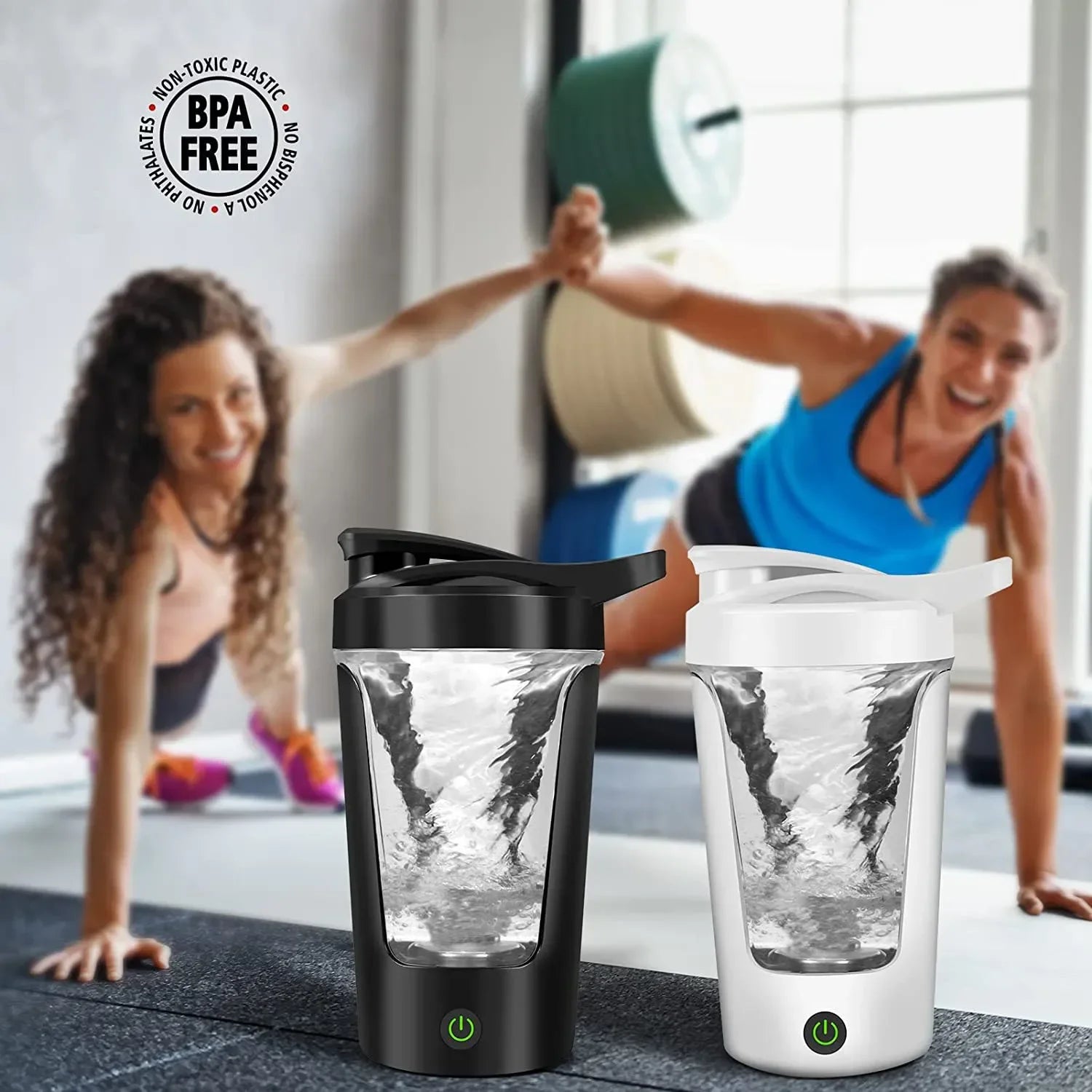 450Ml Blenders Cup Electric Mixing Cup Portable Protein Powder Shaker Bottle Mixer