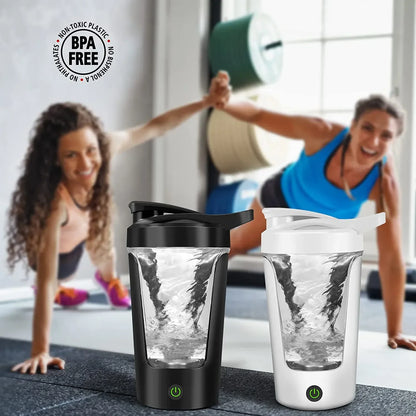 450Ml Blenders Cup Electric Mixing Cup Portable Protein Powder Shaker Bottle Mixer